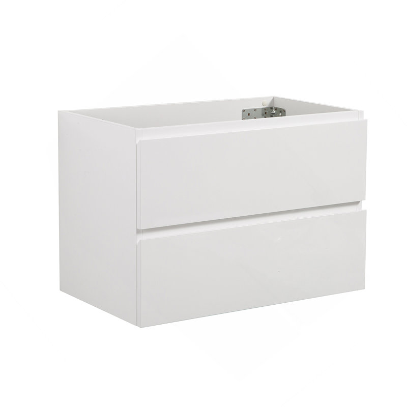 Wall Mounted Cabinet With 2 Drawers