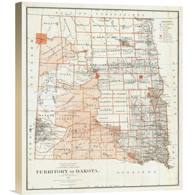 " Territory Of Dakota, 1879 "