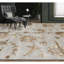 Floral Area Rug in Camel