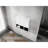 Steinmann 12" Bathroom Side Cabinet,3-Soft Close Doors,Float Mounting Design