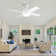 44 In Intergrated Led Ceiling Fan Lighting With Abs Blade