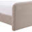 Fira Daliah Chenille Fabric Upholstered Bed-1639458598-1639458601