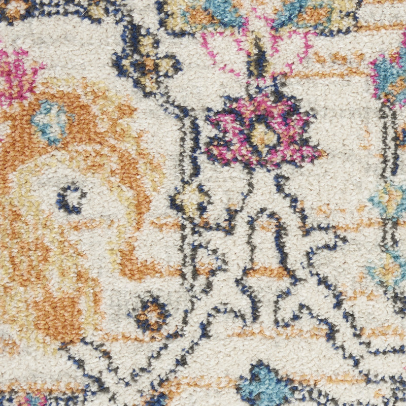 Tapis crème tissé à la machine