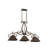 Labriola 3 - Light Antique Rust Pool Table Lights Pendant