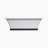 Reve Freestanding Bath with Float Installation and Brilliant Ash Base without Jet Trim