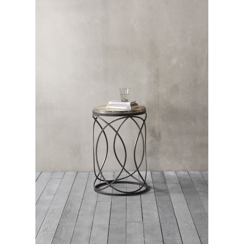 Jair Drum End Table