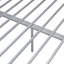 Lit superposé double au-dessus de grand lit Sliver. Fabrication moderne en fer avec. Répond aux exigences. Article de chambre peu encombrant. Assemblage facile. Pour lit de jeunes - Structure solide pour plus de confort