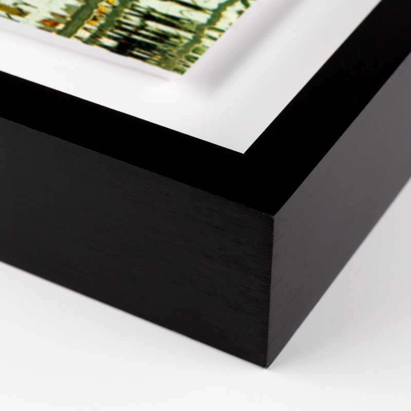 Wired Print by Geoffrey Baris, Black Framed, 40" H  x  30" W x 2.5" D
