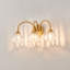 3-Light Modern Brushed Gold Vanity Light