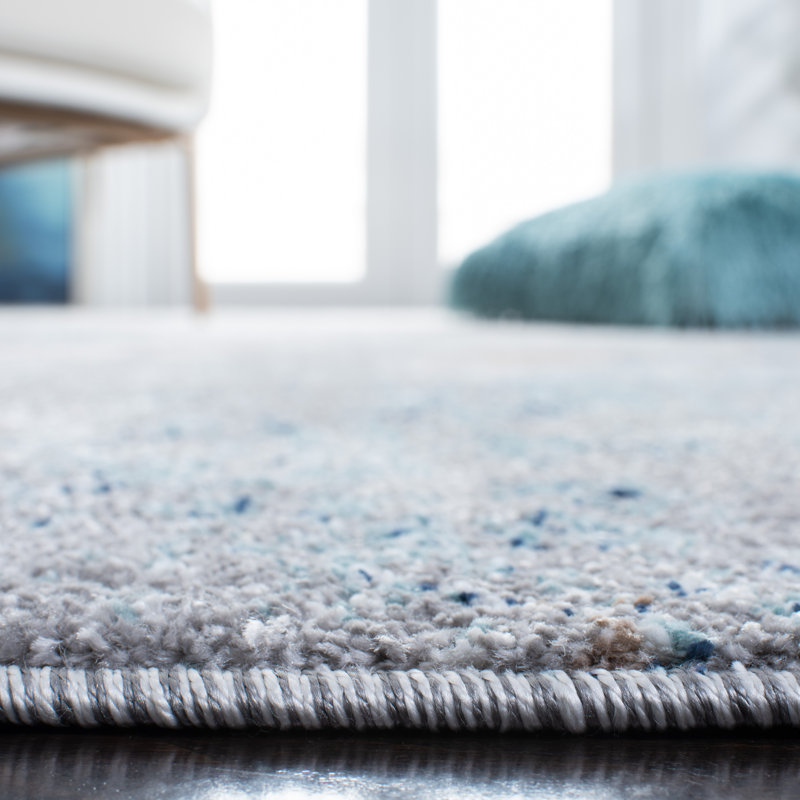 Aston Performance Abstract Rug, Round 6'7"