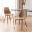 Kavi Faux Leather Upholstered Dining Chair-1461873677