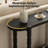 Darek 43.4" Farmhouse Solid Wood Console Table with Shelf
