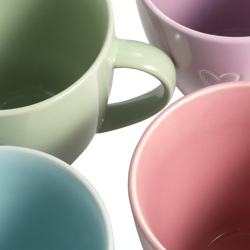 Tilly Ramsay Mug 375ml 12.7oz Mixed Set of 4