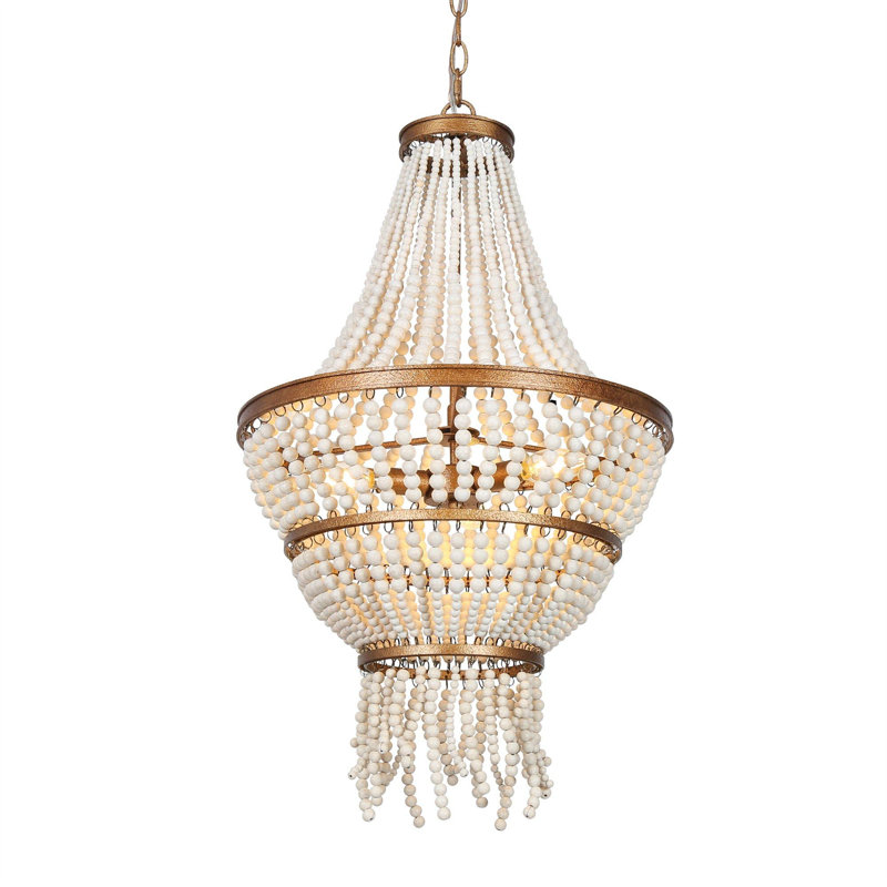 Lustre empire unique à 3 lumières Advith