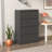 4-Drawer Lockable Tall Heavy-Duty Metal Filing Cabinet, Quiet Full-Extension Slides Space-Saving Wide Storage For Letter Legal A4 F4 Home Office