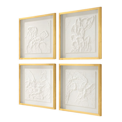 Uttermost Fourfold Framed Prints Set