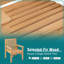 Chaise de patio en bois de sapin Millwood Pines