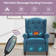 Zelma Upholstered Push Back Recliner w/ Vibratory Massage & Heating Function