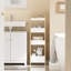 Tall Bathroom Organiser with 4 Shelves