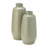 Estancia Modern Ceramic and Stoneware Vase with Sculpted Embossed Detailing and Sleek Silhouette for Contemporary Decorative Style-195774113-168223474