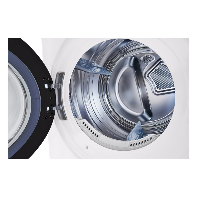 Lg Studio Washtower Smart Front Load 5.0 Cu. Ft. Washer And 7.4 Cu. Ft. Dryer With Center Control, Electric, White