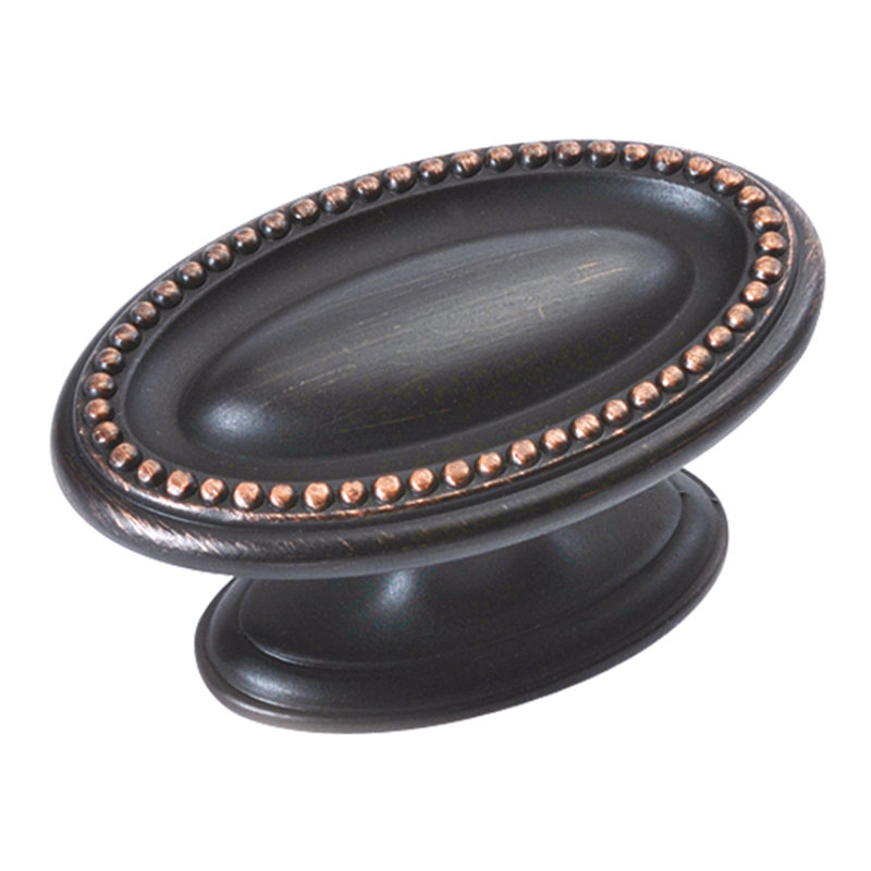 Poignée ovale 1 3/4 po Altair, Bronze vintage