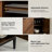 Pascale 47''W Herringbone-Patterned Storage Sideboard with Adjustable Shelf-1949144788