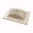 24"x18" White Rectangular Single Vanity Top with 1 Faucet Hole and Overflow(Sink Only)