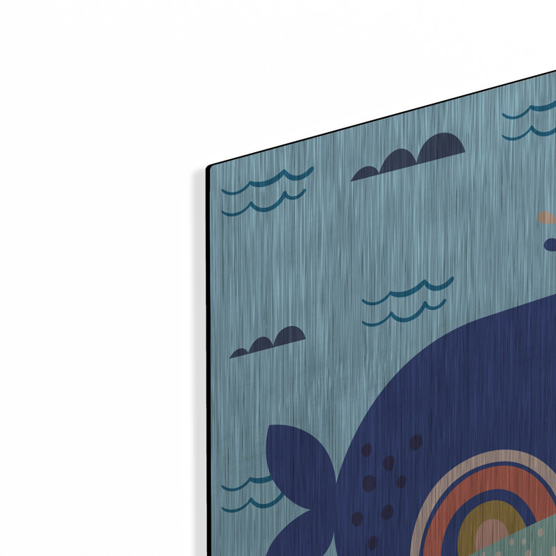 "Mignonne baleine" par Luxe, H 24 po x l 24 po