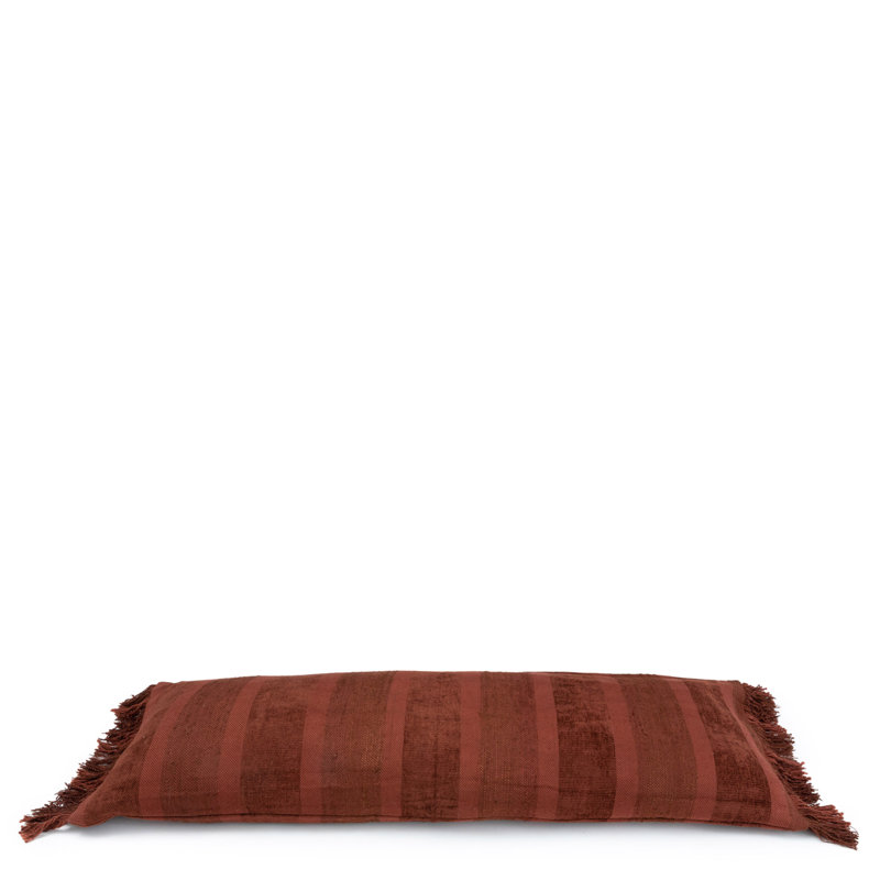 The Oh My Gee Collection Rectangular Cushion Cover, Burgundy