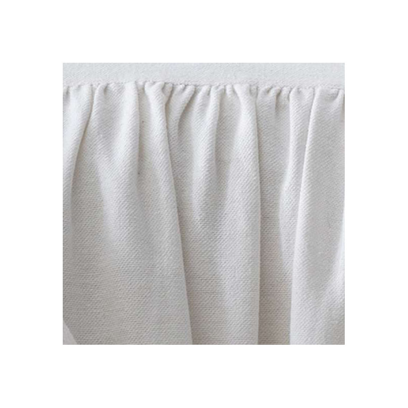 Wilton Bedspread, Twin Bedspread, White