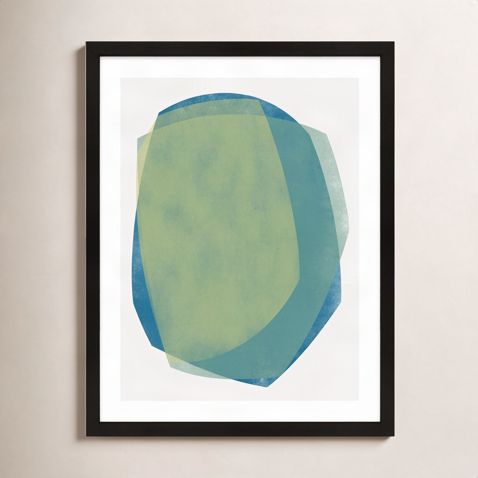 Didi "Eclipse 5" Painting by Jacques Pilon, 25" H x 20" W, Black