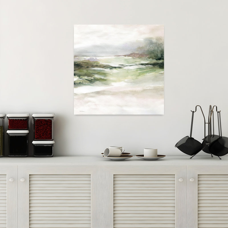 Art mural abstrait Himal Meadows, H 18 po x l 18 po