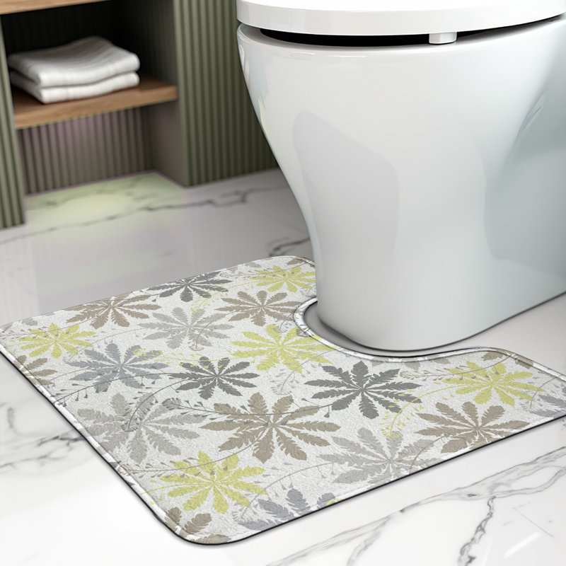 Tapis de salle de bain Floral