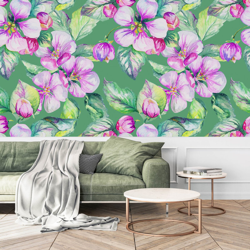 Peel & Stick Wall Mural, 10.42' W x 10.42' L