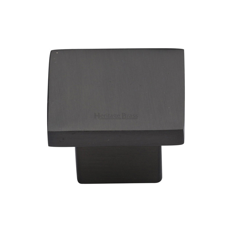Heritage Brass Cabinet Knob Classic Square Design, 2.6cm H x 3.2cm W x 3.2cm D