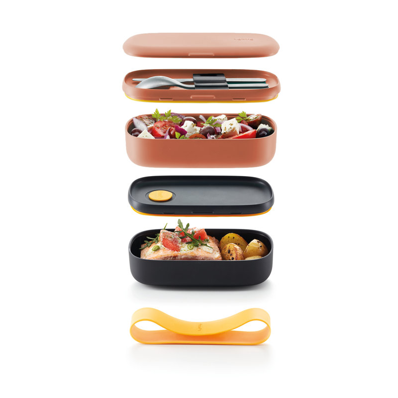 Lékué LunchBox To Go, Coral