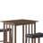 Jonnae 2 - Person Four Leg Dining Set