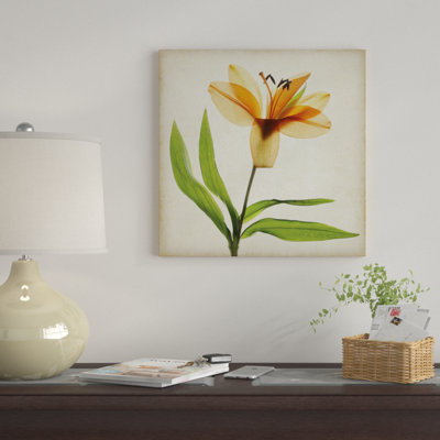 « parchemin floral xi », impression sur toile