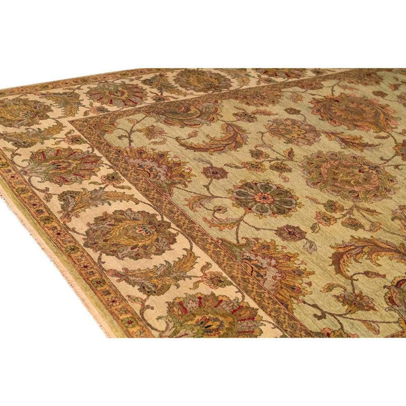 Wool Oriental Indoor Rug, Rectangle 9' x 11'9"