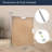 Spectrum 36x30" Stainless Steel Rectangular Framed Wall Mirror with Brushed Nickel Finish-272966398-272966399
