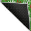 Tapis vert flocon de neige intérieur / extérieur lavable à la machine Ho Ho Ho Xhevrie-476905879