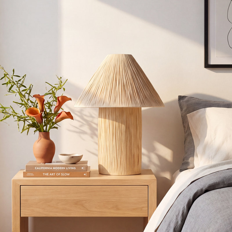 Foxgrove Wyndmere Cement Table Lamp
