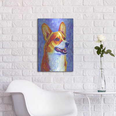 " Pembroke Welsh Corgi " by Rebecca Wang Art