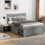 Lit de jour avec rangement, couchette, armoires et ports USB-107151150-107151155
