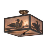Loon 3 - Light Semi Flush Mount
