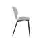 Pair of Aspen Carnaby Kitchen Chairs, Plastic Seat With Black Legs-563232418