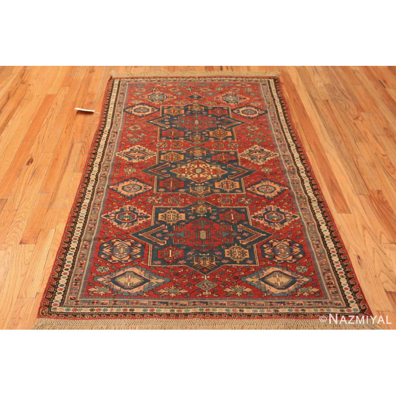 One-of-a-Kind Rectangle 4'9" X 6'5" Flatweave Area Rug