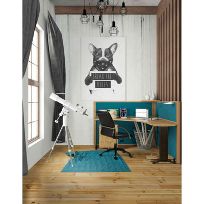 «Rebel Dog» par Balazs Solti, art mural sur toile