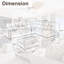 Canapé modulaire avec repose-pieds Plyler-342896543-342896530